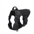 Tactical Dog Vest - Quick-Release Outdoor Training Harness with Handle