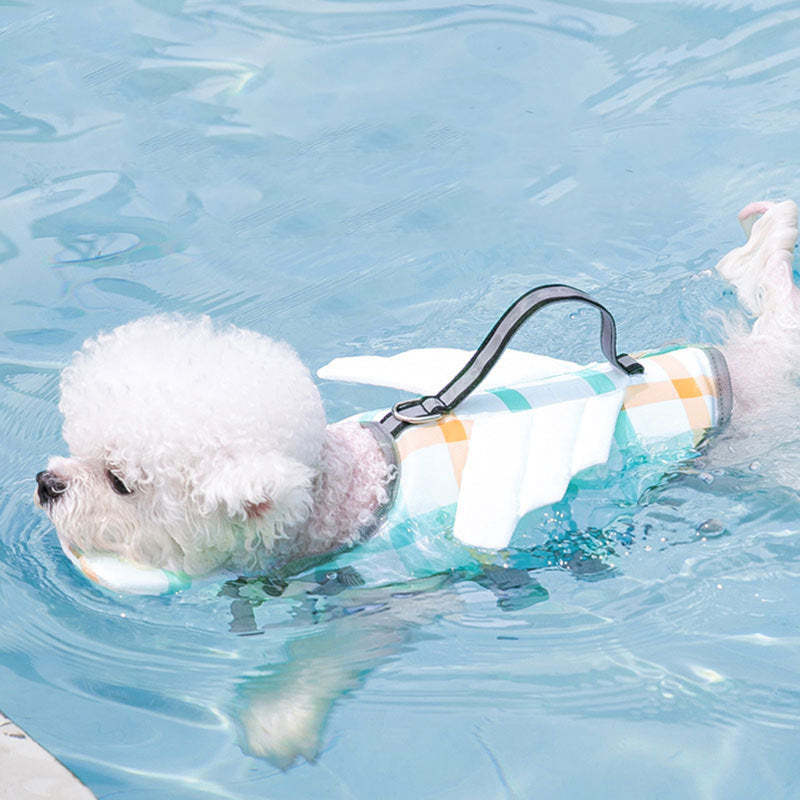 Dog Swimming Life Jacket - Buoyant Safety Vest for Water Activities