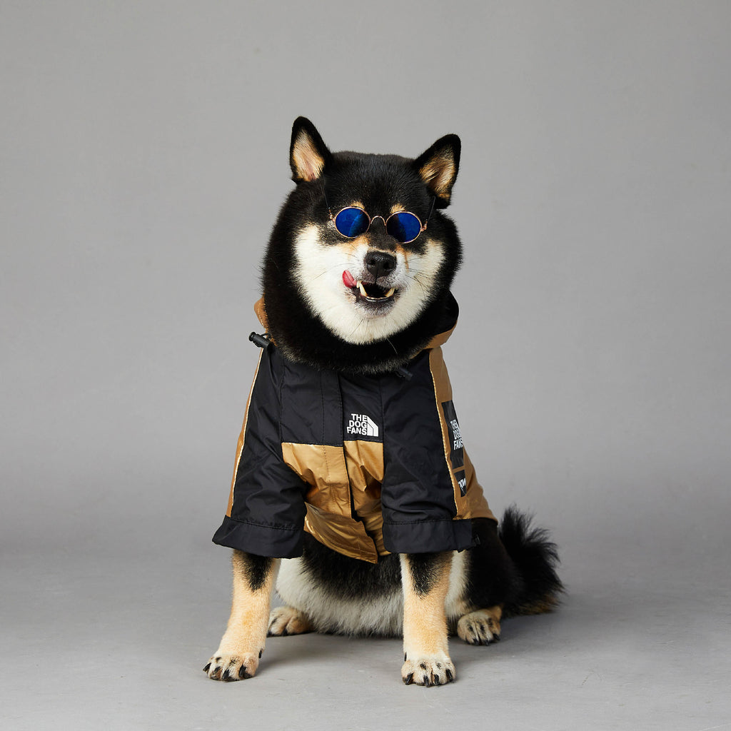 Dog Raincoat - Waterproof Jacket for Large Dogs with Reflective Trim