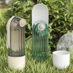 2-in-1 Portable Dog Water Bottle - Segmented Design Travel Feeder