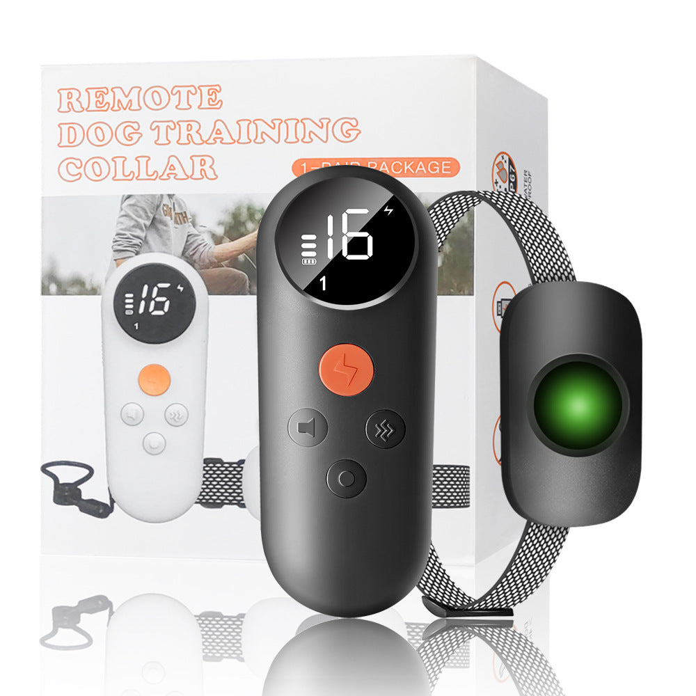 Bark Control Collar - Smart Training Device with Color Screen Display
