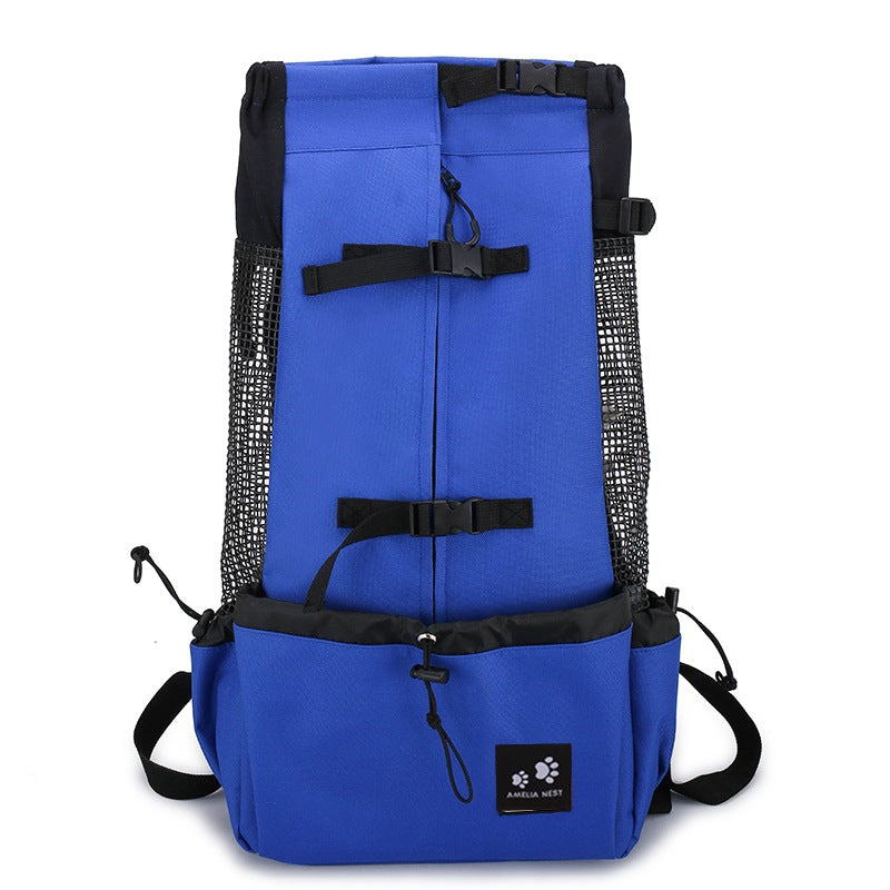 Pet Dog Carrier Bag Carrier For Dogs Backpack Out Double Shoulder Portable Travel Backpack Outdoor Dog Carrier Bag Travel