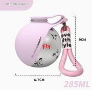 Creative Portable Outdoor Pet Stainless Steel Water Cup Small Dog Water Bottle Convenient Dog Drink Dispenser Puppy Travel Portable Water Bowl Pet Products