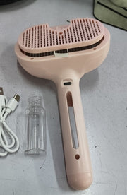 Pet Comb Self Cleaning Pets Hair Remover Brush For Dogs Grooming Tools Dematting Comb Built-in Mist Humidifier Pet Products