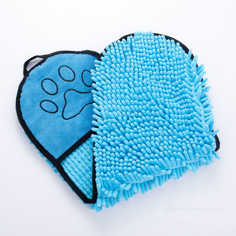 Super Absorbent Pet Bath Towel - Quick-Drying Microfiber for Dogs & Cats