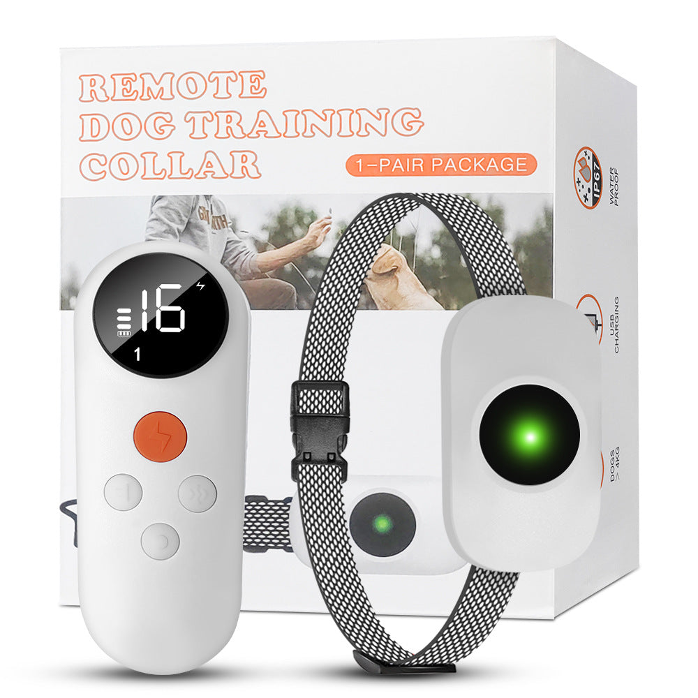 Bark Control Collar - Smart Training Device with Color Screen Display