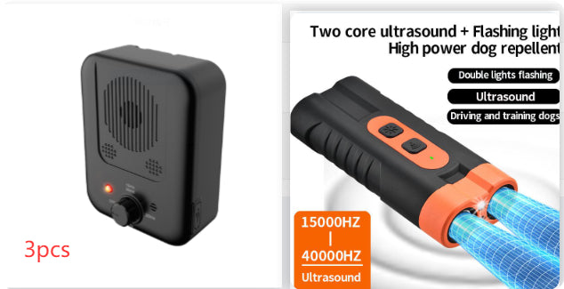 Pets Dog Anti Barking Device Pet Dog Ultrasonic Anti Barking Collars Repeller Outdoor Dogs Stop No Bark Control Training Device Supplies