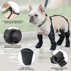 Waterproof Dog Shoes - Adjustable Non-Slip Boots for All Weather