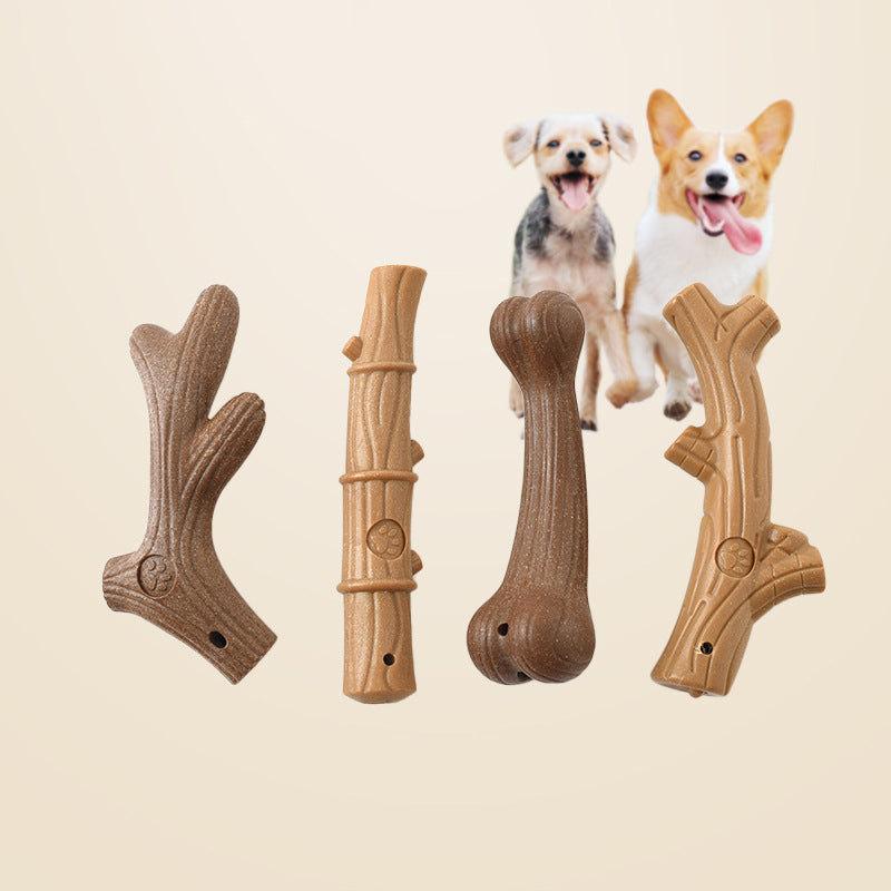 Bite-Resistant Chew Toy for Small Dogs - Teeth Cleaning & Interactive Play