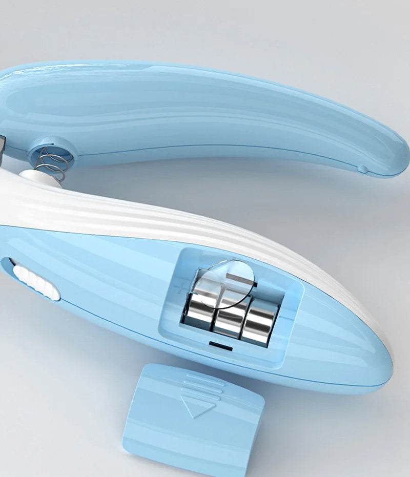 LED Pet Nail Clippers & Electric Grinder - 2-in-1 Grooming Tool