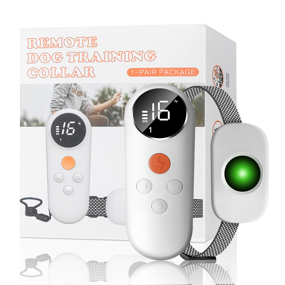 Bark Control Collar - Smart Training Device with Color Screen Display