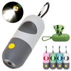 LED Pet Waste Bag Dispenser – Dog waste Bag Holder with Built-In Light